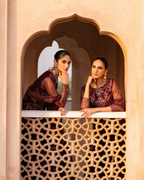 Sahiba Embroidered Net Formals - 2025 by Zarif SBA-01 ELIF
