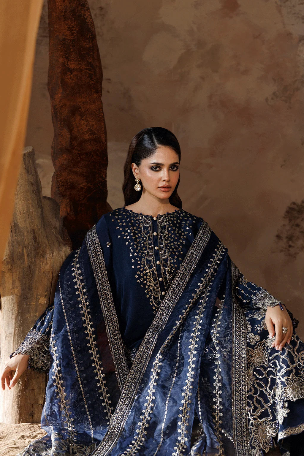 Shehnai by Ramsha | Unstitched Luxury Formal Raw Silk Collection'26 (SS-205)