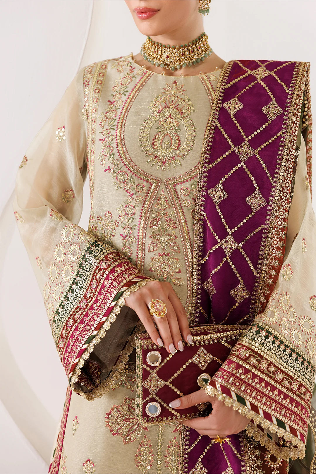 La Ruhe by Alizeh | Unstitched Formal Embroidered Vol-II Collection - 2026 (CEW)