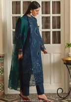 Izel by Marjjan | Unstitched Karandi Embroidered Collection - 2026 (MSK-03-A)