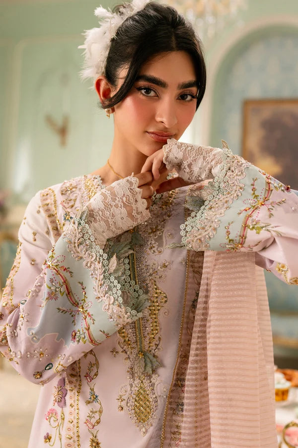 Luxe by Qalamkar | Unstitched Embroidered Silk Formal Collection - 2026 (NOA)