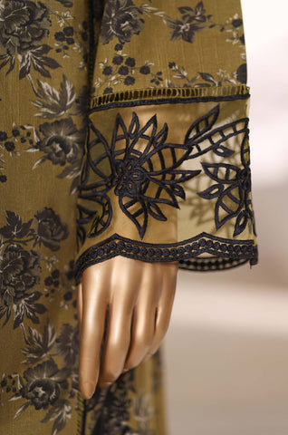 Sadabahar Signature Stitched Embroidered Khaddar Collection - 2025 (MEHNDI)