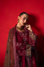 Makhmal by Guzel | Stitched Embroidered Velvet Collection - 2026 (SANJH)