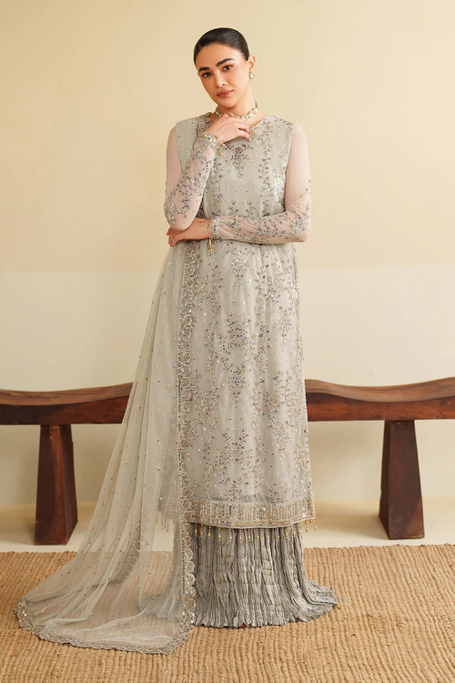 Roohi by Zarif | Unstitched Formal Edit - 2025 ZRF-RFE-06 MILAAN