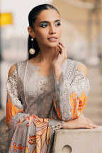 Infinity by Charizma | Unstitched Embroidered Lawn Collection - 2026 (IN6-05)