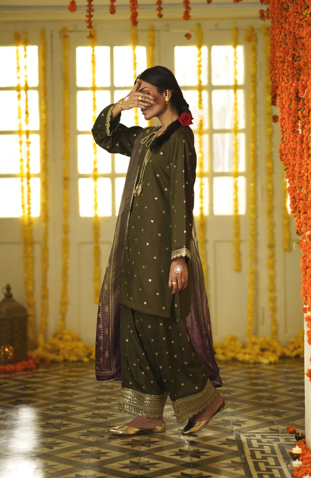 Mubarak by Casual Lite | Stitched Embroidered Viscose Silk Collection - 2026 (MEHREEN)