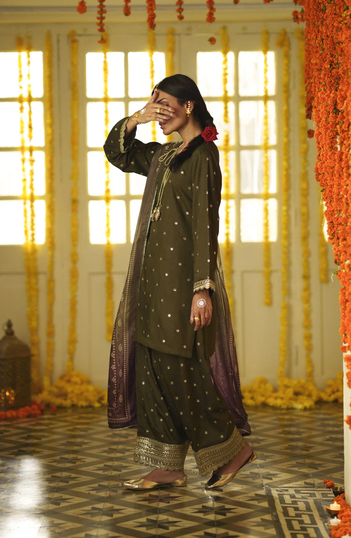 Mubarak by Casual Lite | Stitched Embroidered Viscose Silk Collection - 2026 (MEHREEN)