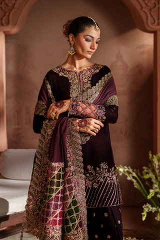 Iznik Unstitched Embroidered Formal Velvet Edit - 2025 IV-61