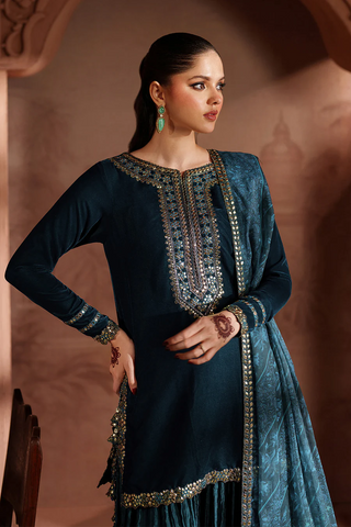 Iznik Unstitched Embroidered Formal Velvet Edit - 2025 IV-64
