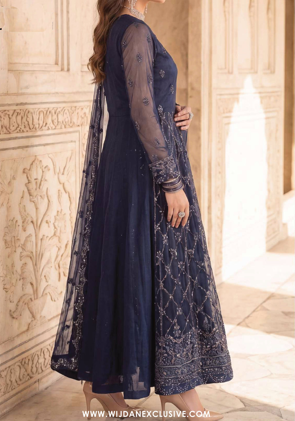 Jihaan by Salitex | Unstitdhed Luxury Formal Vol-02 Collection - 2026 (D-521)