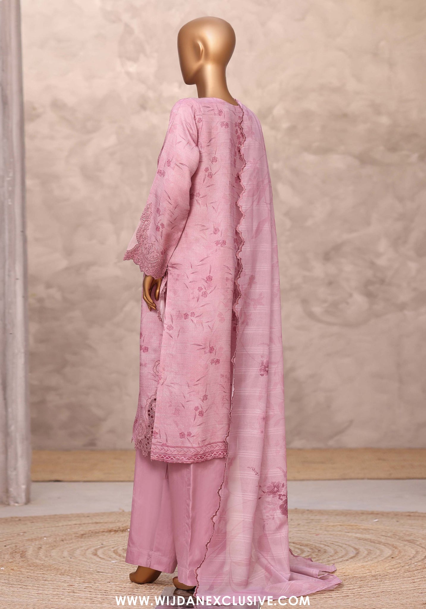 HZ Festive Hues Stitched Fancy Silk Collection - 2026 (D-03)