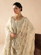 Syleena by Gulaal | Unstitched Embroidered Raw Silk Formal Collection'26 (MIRAAS)