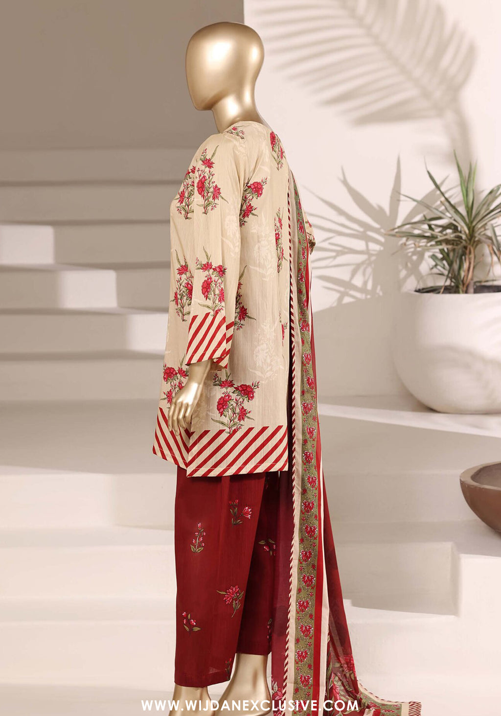Sadabahar Stitched Printed Lawn Vol-08 Collection – 2026 (D-06)