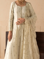 Syleena by Gulaal | Unstitched Embroidered Raw Silk Formal Collection'26 (MIRAAS)