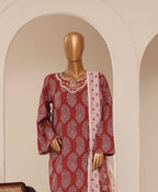 Sadabahar Cutwork Stitched 3pc Lawn Collection - 2026 (D-06)