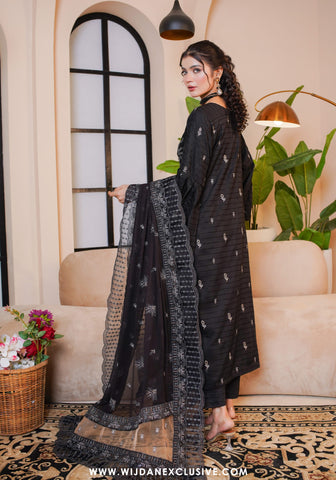 Paraachi Unstitched Embroidered Viscose Series-1 Collection - 2025 D-01