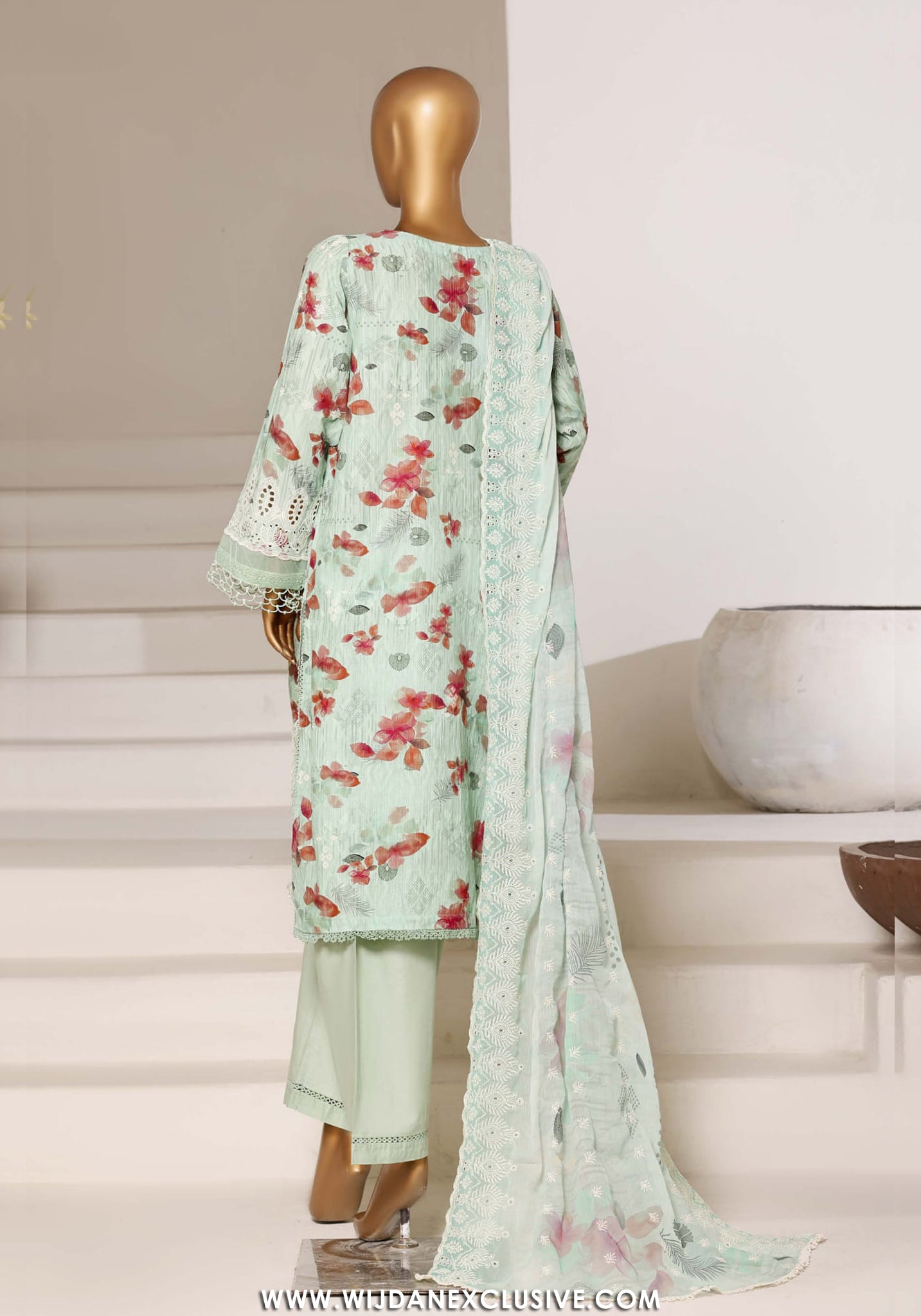Sadabahar Stitched Laser Fusion Chikankari Vol-I Collection - 2026 SB26LF-06