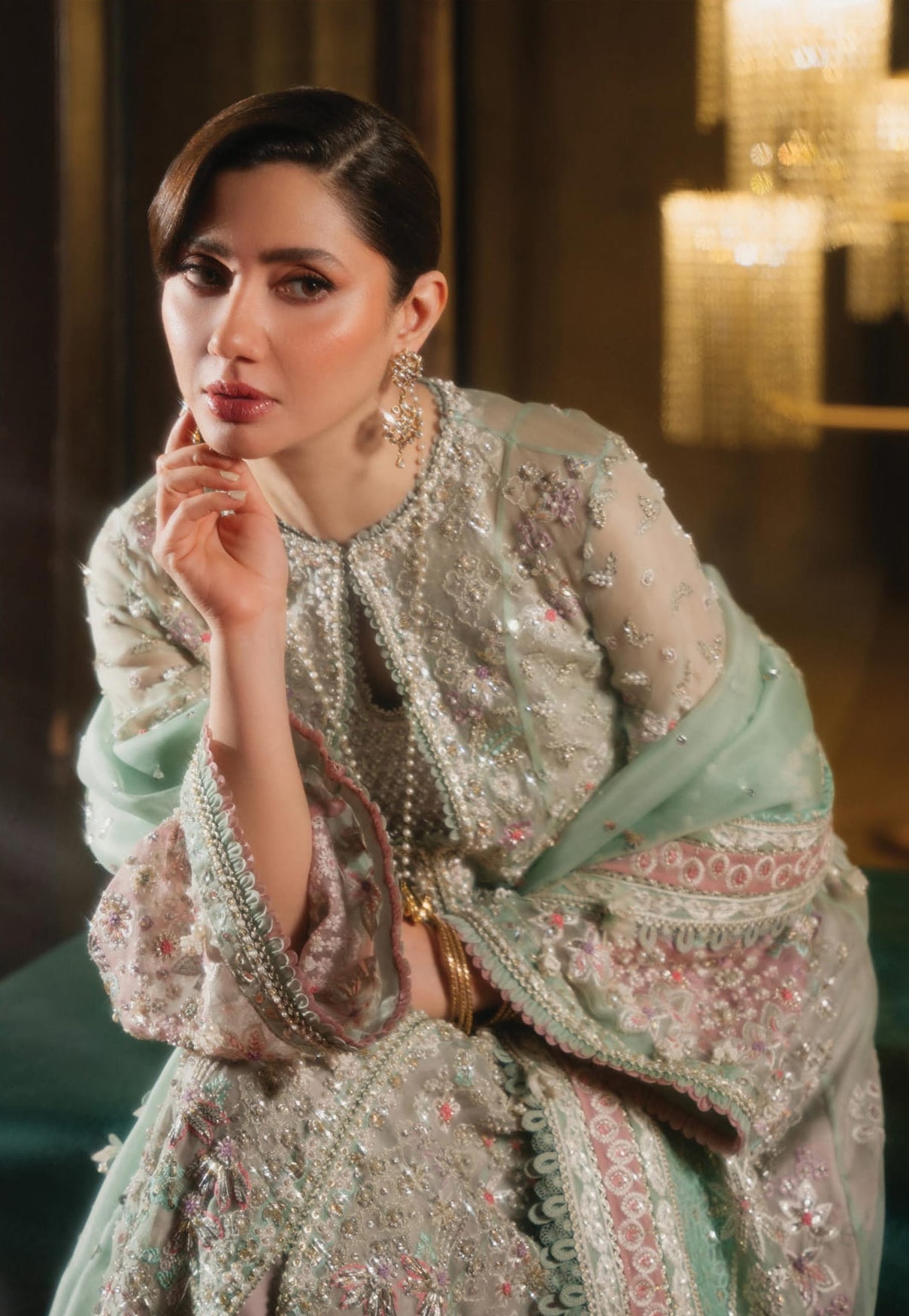 Freeshia by Suffuse | Unstitched Wedding Collection - 2026 (МЕНТАВ)