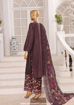 Aifa Dynasty Chikankari Unstitched Luxury Lawn Collection - 2026 (D-06)