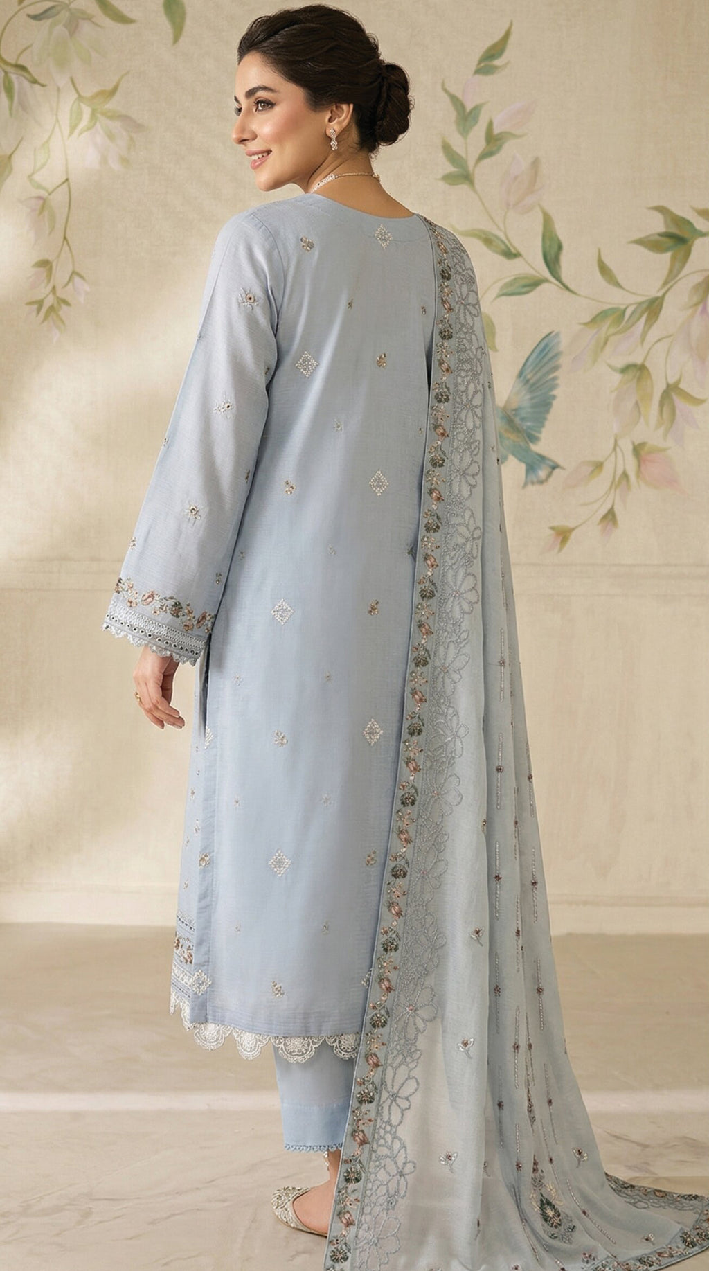 Dhamak by Wijdan | Unstitched Formal Premium Bana Dora Collection - 2026 (D-06)