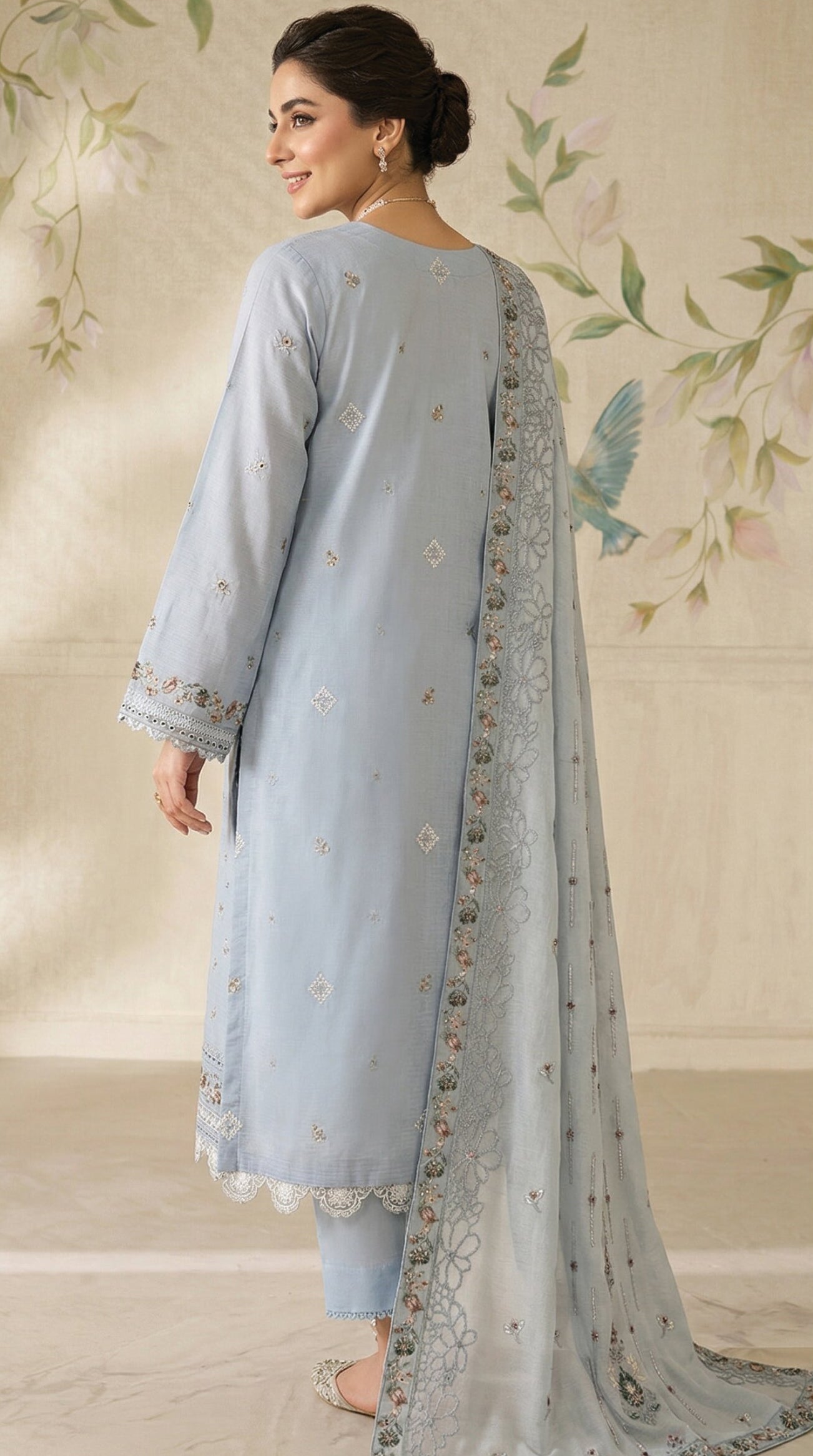 Dhamak by Wijdan | Unstitched Formal Premium Bana Dora Collection - 2026 (D-06)