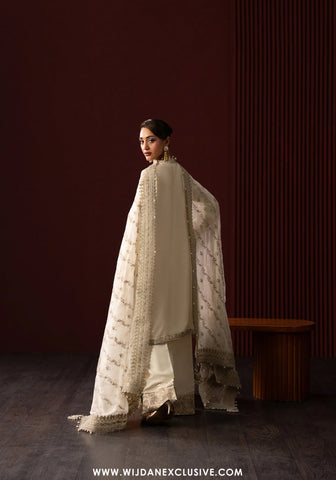 Lady AIK Unstitched Wedding Collection - 2025 Vol - 01 (D-01)