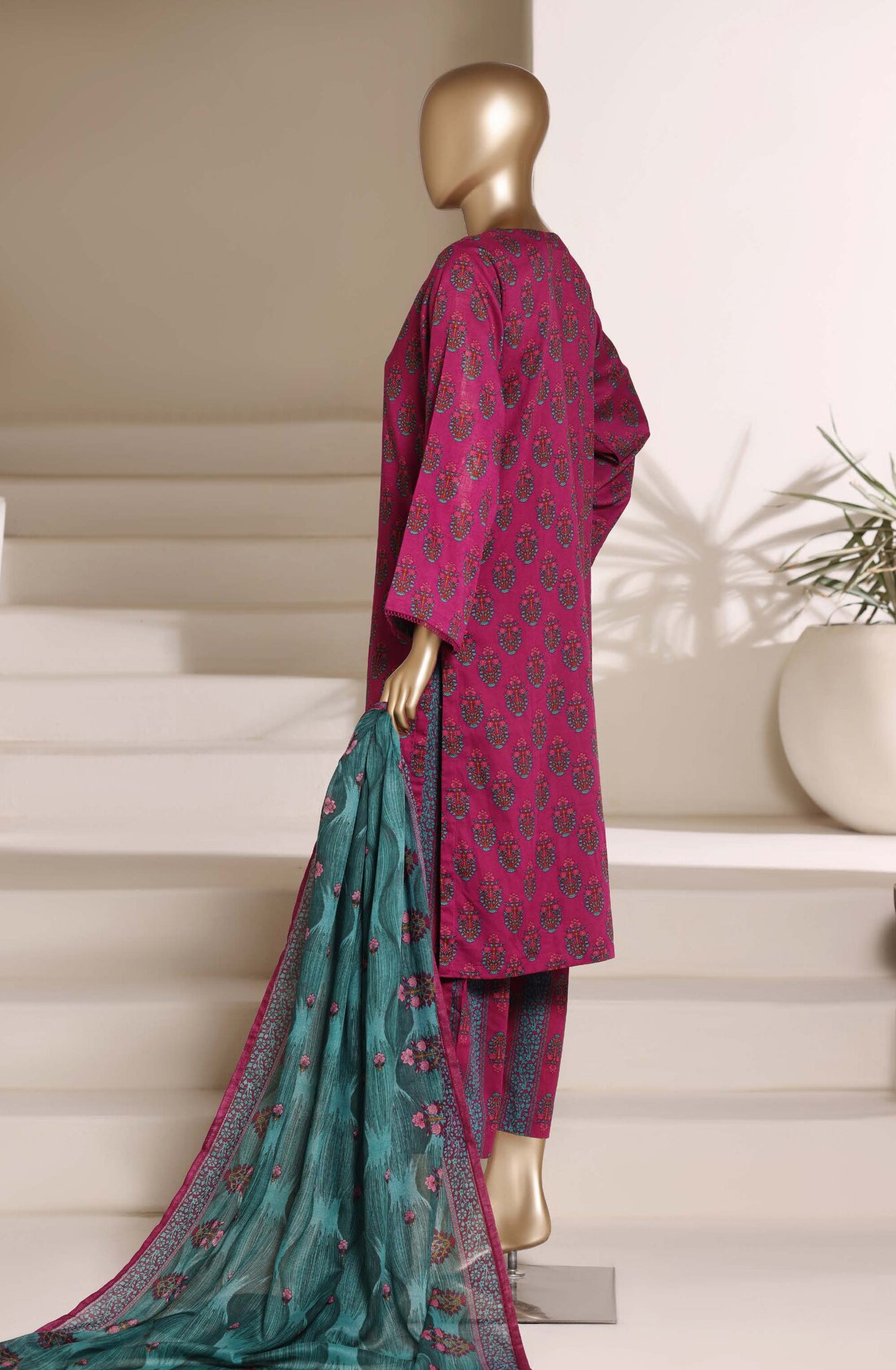 Sadabahar Stitched Printed Lawn Vol-06 Collection - 2026 (D-06)