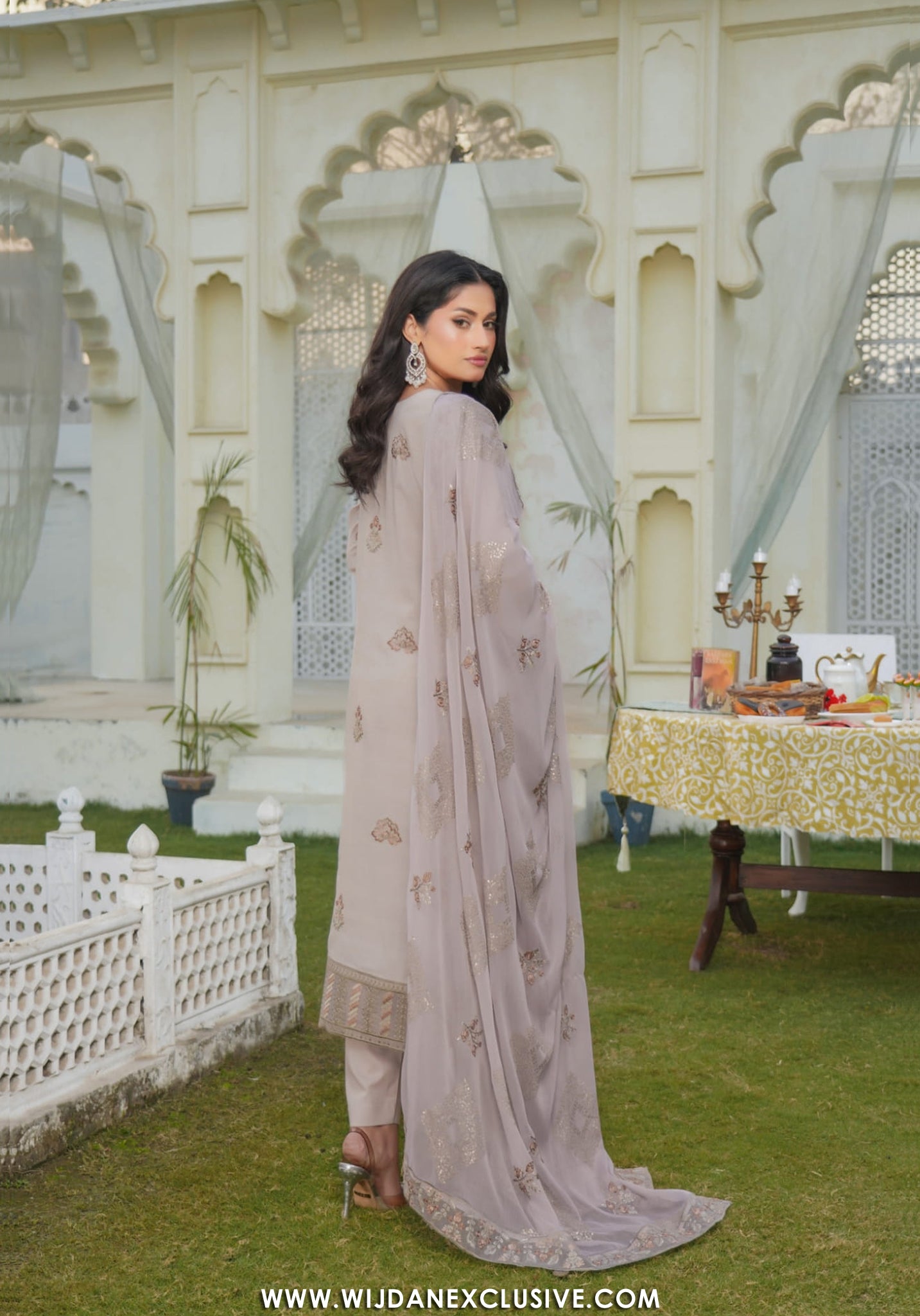 Dhamak by Wijdan | Unstitched Premium Fancy Collection - 2026 DH26PF-06