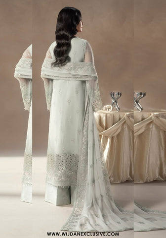 Afsanah by Lamisah | Unstitched Luxury Chiffon Formal Collection - 2025 (FROSTED SERENITY)