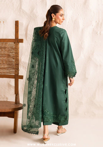 Marjjan Guzel Unstitched Embroidered Lawn Collection - 2025 SMC-206 (Green)