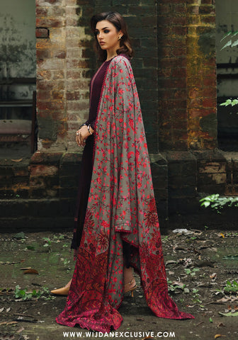 Combination by Charizma | Unstitched Embroidered Linen Vol-II Winter - 2025 CCW6-17