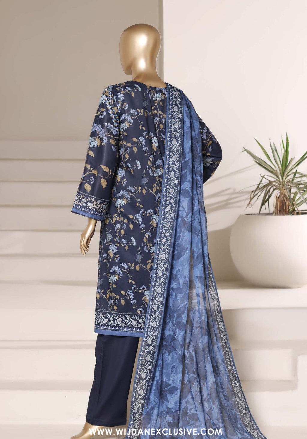 Sadabahar Stitched Printed Lawn Vol-II Collection - 2026 (D-06)