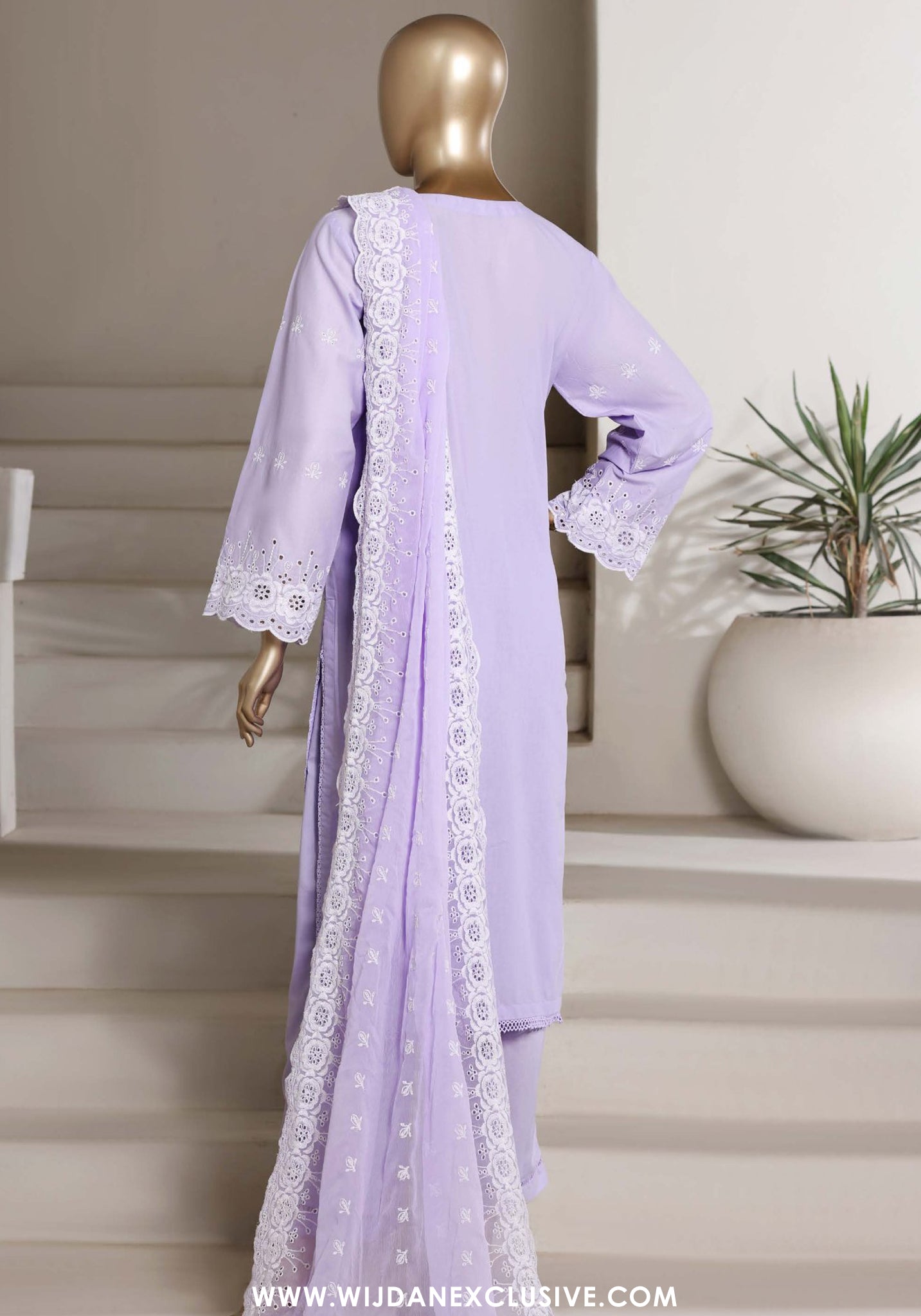 Sadabahar Chikankari Stitched Laser Work Vol-II Collection - 2026 (D-06)