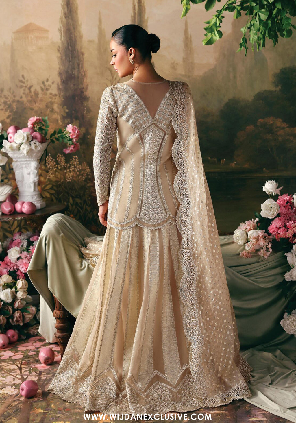 La Fuchsia by Afrozeh | Unstitched  Embroidered Festive Formal Collection - 2026 (EMPEROR)