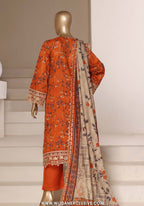 Sadabahar Signature Stitched Embroidered Lawn Vol-II Collection - 2026 (D-06)