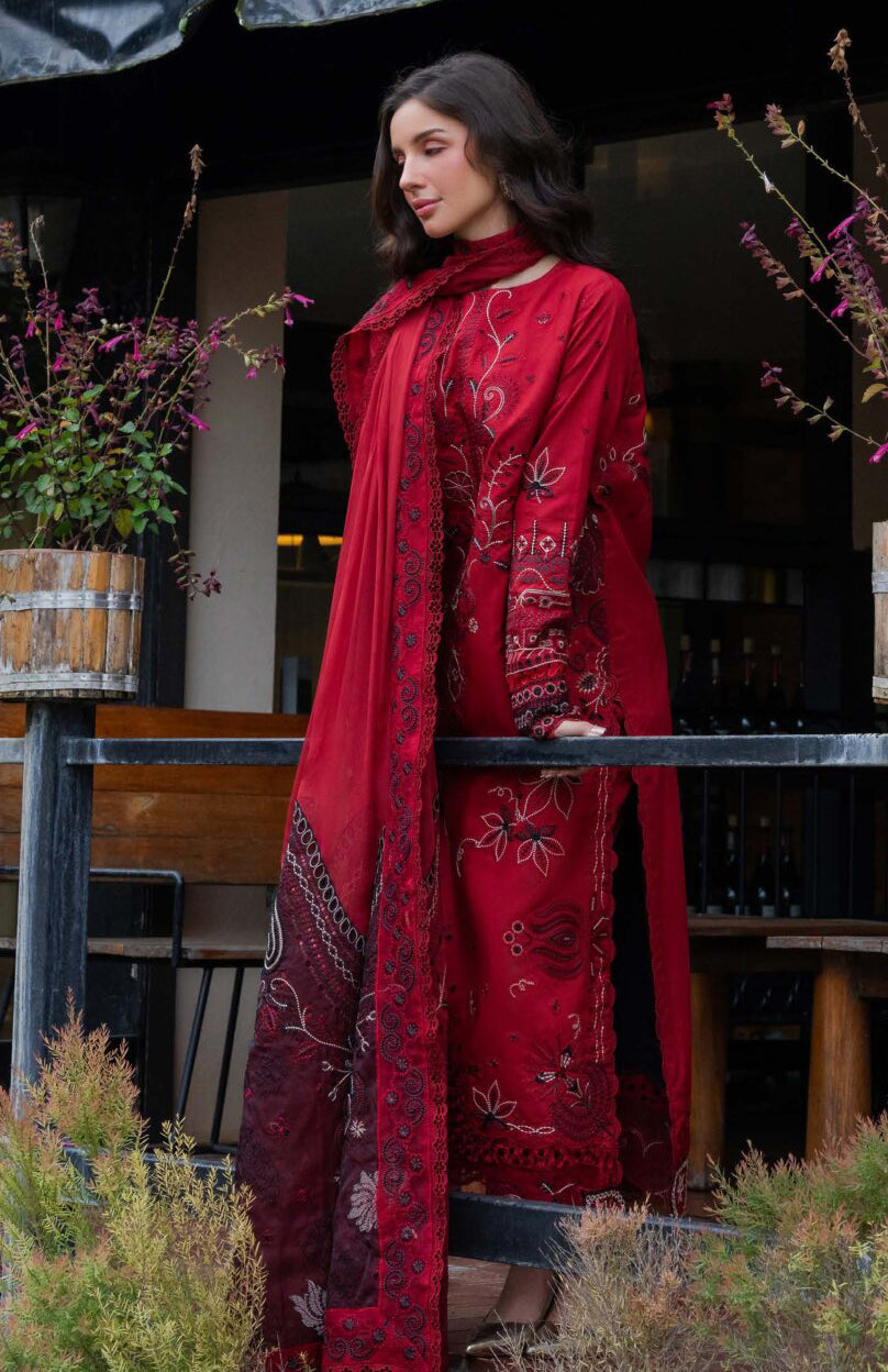 Amani by Marjjan | Unstitched Embroidered Viscose Collection - 2026 (MSV-09/B)