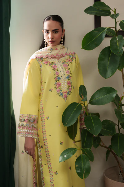 RajBari Stitched Eid Pret Exclusive Embroidered 3PC Collection - 2026 (REYA)