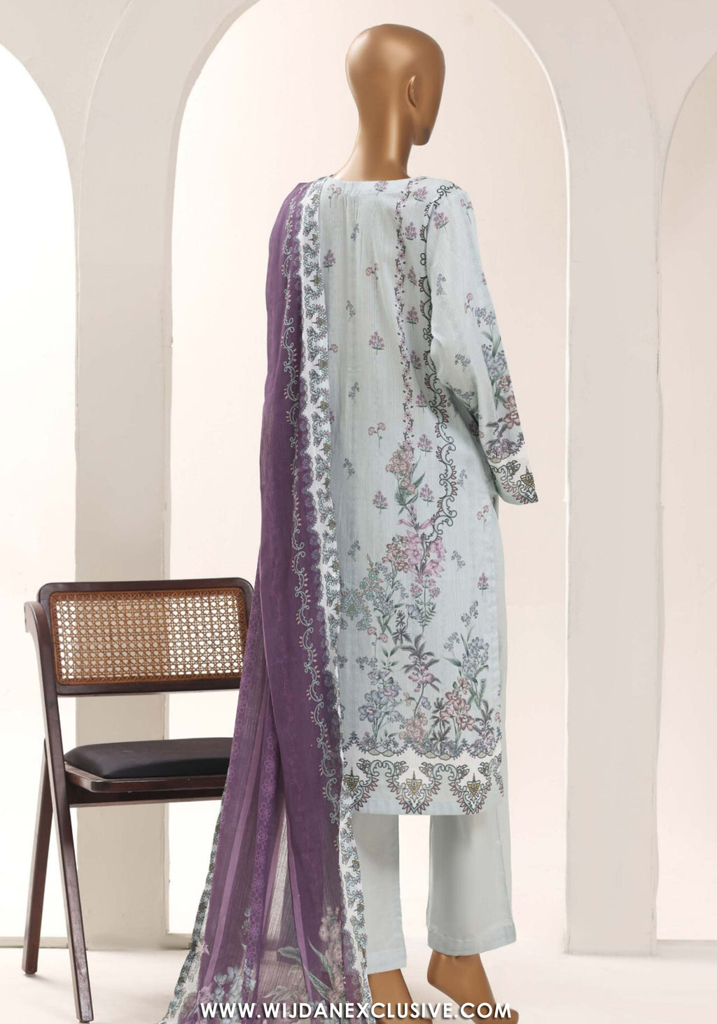 Sadabahar Stitched Printed Lawn Vol-12 Collection – 2026 (D-06)