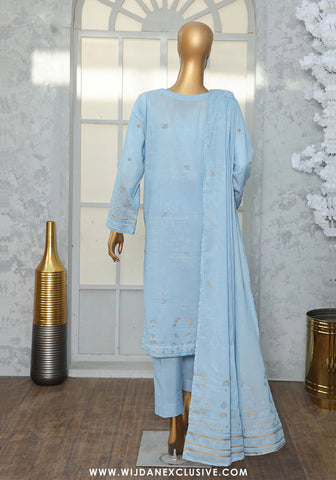 HZ Valencia Unstitched Embroidered Jacquard Vol-II Winter Collection - 2025 VJE-14