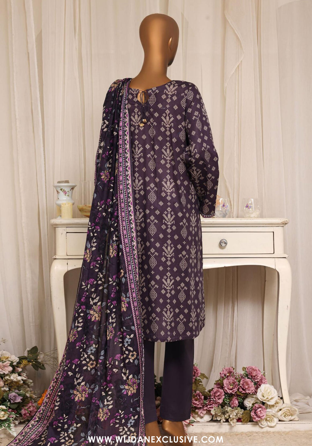 Daily Wear by HZ Textile | Stitched Printed Lawn Collection - 2026 (D-06)