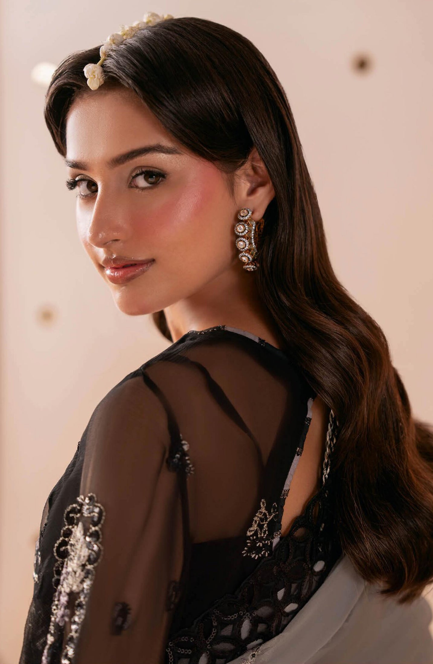 Dastak by Ramsha | Unstitched Luxury Formal Chiffon Collection - 2026 (D-06)