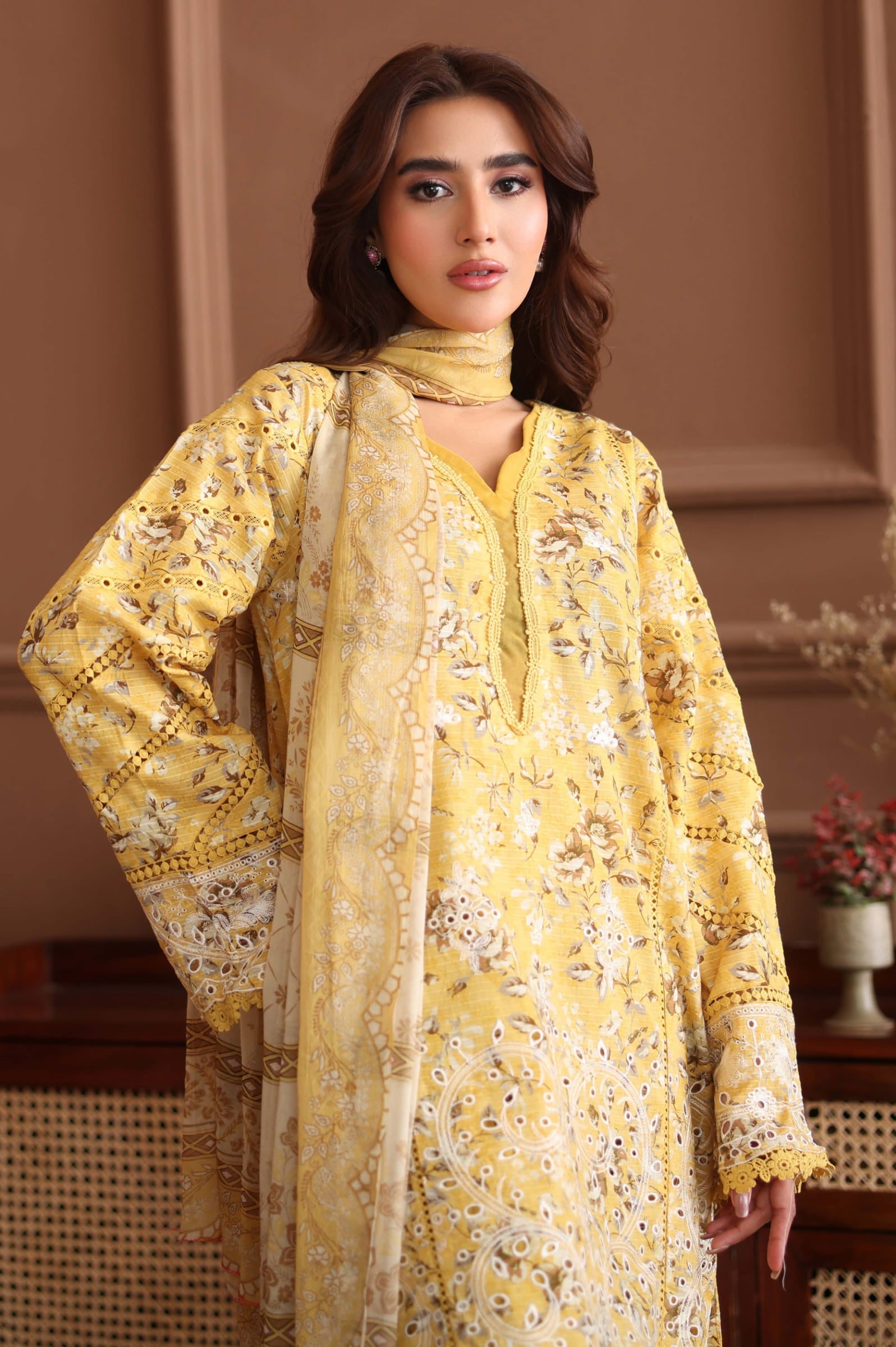Keyaan by Johra | Unstitched Embroidered Chikankari Lawn Collection - 2026 JH-1027