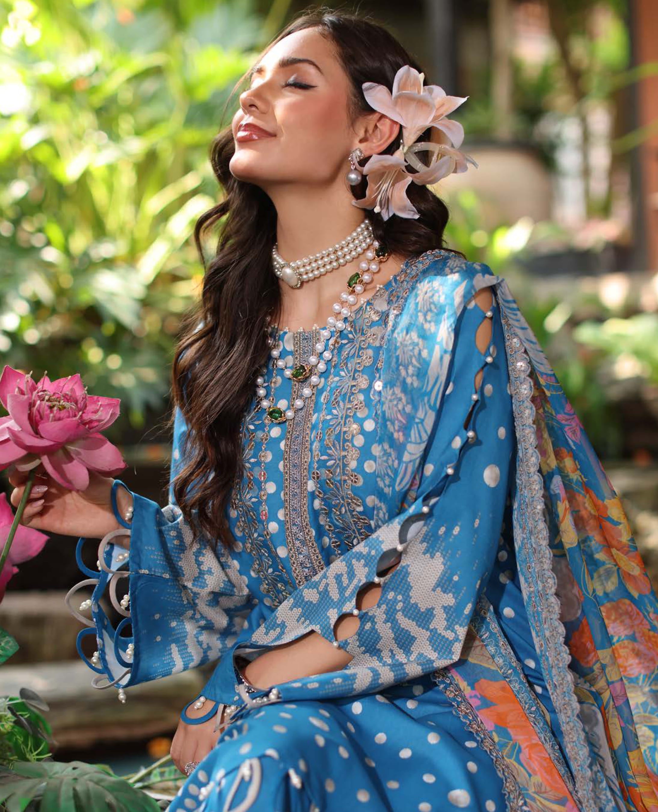 Aniq by Charizma | Unstitched Embroidered Lawn Vol-II Collection - 2026 AN5-15