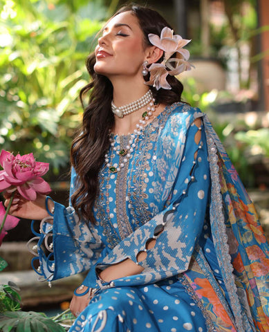 Aniq by Charizma | Unstitched Embroidered Lawn Vol-II Collection - 2026 AN5-15