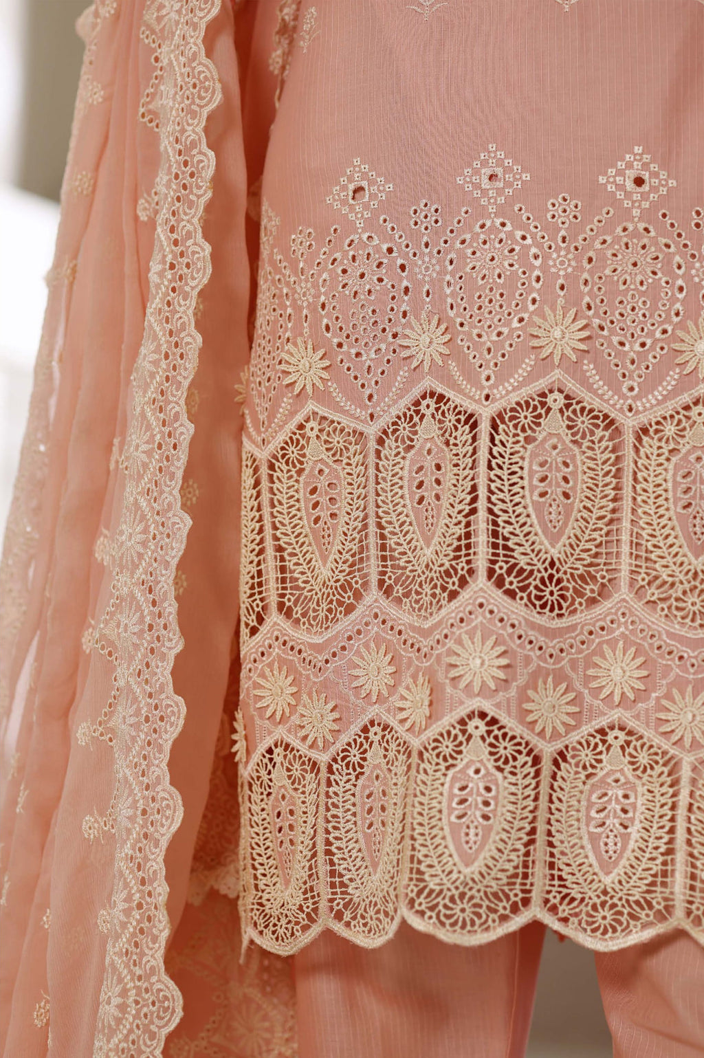 Sadabahar Stitched Chikankari Laser Lawn Vol-I Collection - 2026 SB26SCL-06