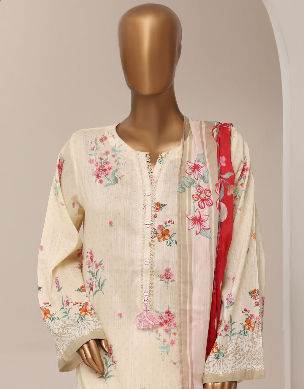 Sadabahar Stitched Printed Lawn Vol-13 Collection – 2026 (D-06)