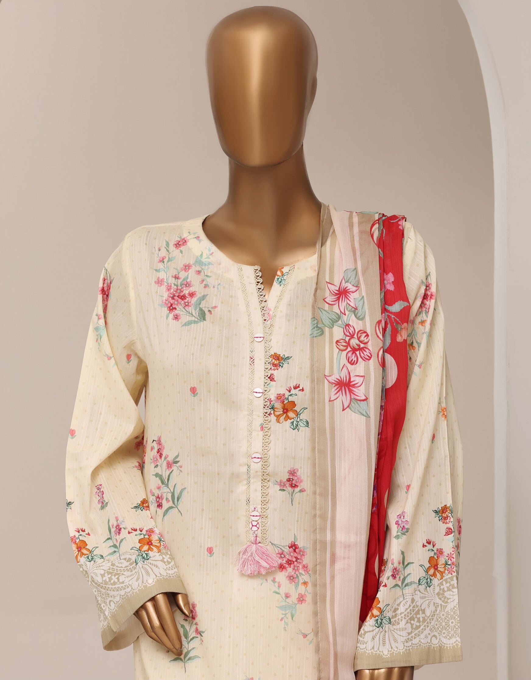 Sadabahar Stitched Printed Lawn Vol-13 Collection – 2026 (D-06)