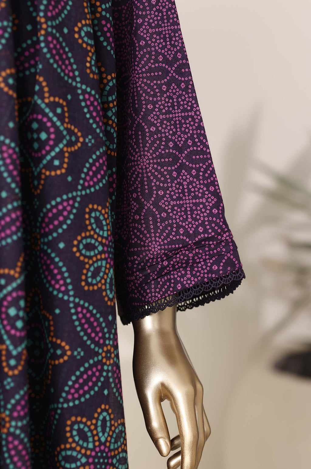 Sadabahar Stitched Printed With Shalwar Collection - 2026 (D-06)