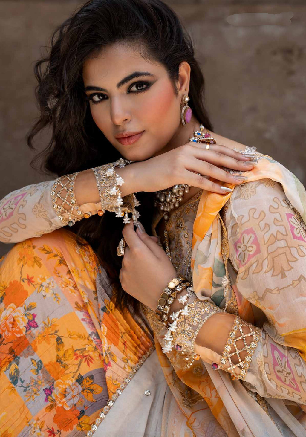 Vasal by Charizma | Unstitched Formal Luxury Chiffon Vol-01 Collection - 2026 (VSL-06)