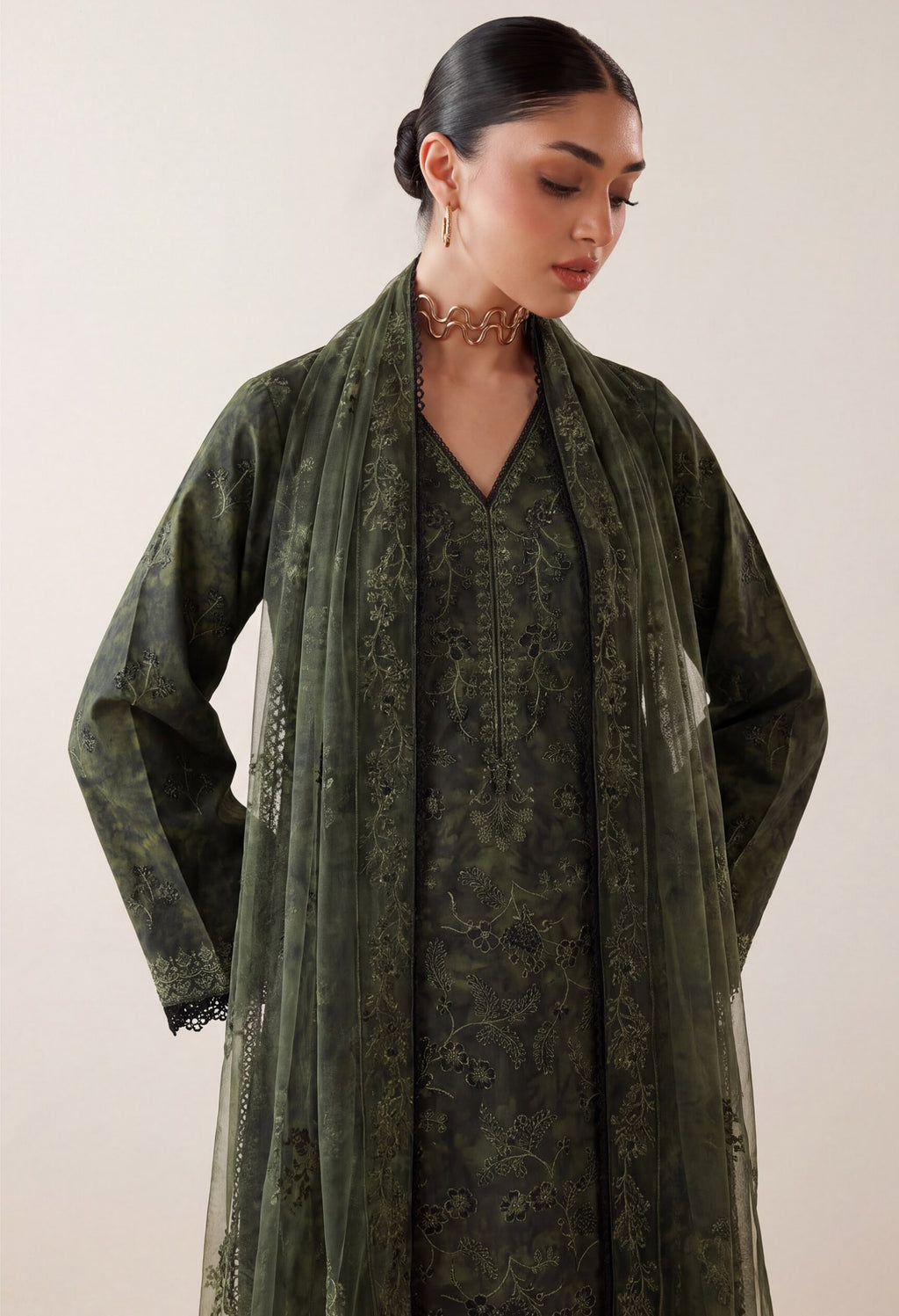 Virsa by Wijdan | Unstitched Embroidered Viscose Collection - 2026 (D-2515)